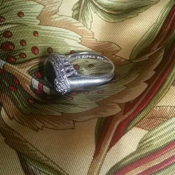 Judith Ripka Smoky Quartz Ring - Picture 4 of 8